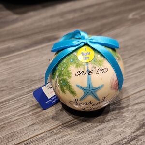 NWT 2017 Cape Shore Cape Cod Seas & Greetings Light Up Ornament